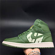 Air Jordan 1 Retro High Olive Canvas 555088-300 - 2