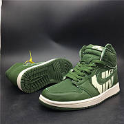 Air Jordan 1 Retro High Olive Canvas 555088-300 - 6