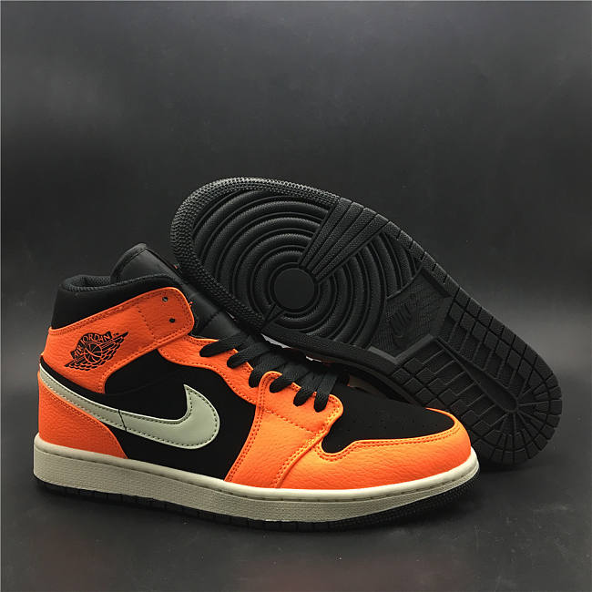 Air Jordan 1 Mid Black Cone 554724-062 - 1