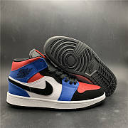 Air Jordan 1 Mid Top 3 (GS) 554725-124 - 1