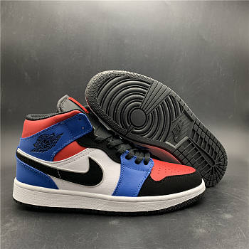 Air Jordan 1 Mid Top 3 (GS) 554725-124