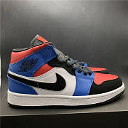 Air Jordan 1 Mid Top 3 (GS) 554725-124 - 4