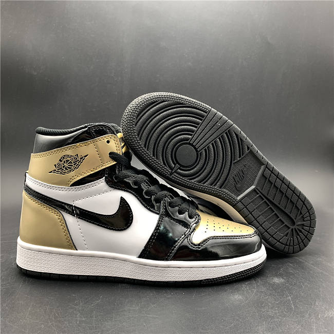 Air Jordan 1 Retro High Gold 861428-001 - 1