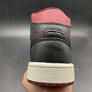 Air Jordan 1 Retro Mid Team Red Black 554724-601 - 5