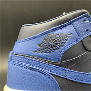 Air Jordan 1 Mid Obsidian Game Royal 554724-412 - 6