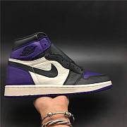 Air Jordan 1 Retro High Court Purple 555088-501 - 4