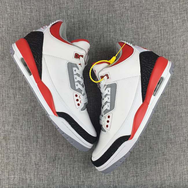 Air Jordan 3 Retro Fire Red 136064-120 - 1