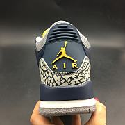 Air Jordan 3 Retro 'Michigan' PE AJ 3-820064 - 3