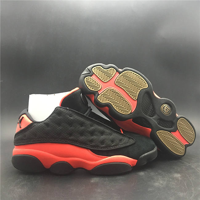 Air Jordan 13 Retro Low Clot Black Red AT3102-006 - 1