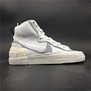 Nike Blazer Mid sacai White Grey BV0072-100 - 2