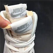 Nike Blazer Mid sacai White Grey BV0072-100 - 4