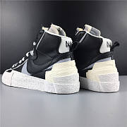 Nike Blazer Mid sacai Black Grey BV0072-002 - 6