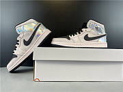 Air Jordan 1 Mid Dirty Powder Iridescent (W) BQ6472-602 - 5