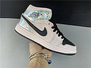 Air Jordan 1 Mid Dirty Powder Iridescent (W) BQ6472-602 - 4