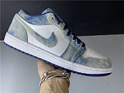 Air Jordan 1 Low Washed Denim CZ8455-100 - 5