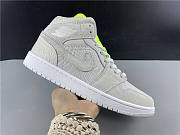 Air Jordan 1 Mid Vast Grey Ghost Green (W) CV3018-001 - 5