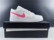 Air Jordan 1 Low White Neon (GS) CW7035-100 - 6