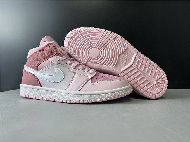 Air Jordan 1 Mid Digital Pink (W) CW5379-600 - 1