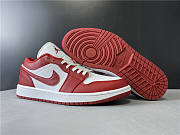 Air Jordan 1 Low Gym Red White 553558-611 - 1