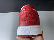 Air Jordan 1 Low Gym Red White 553558-611 - 4