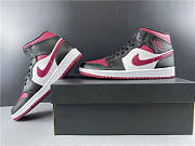 Air Jordan 1 Mid Bred Toe 554724-066 - 5