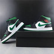 Air Jordan 1 Mid Green Toe 554724-067 - 3