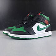 Air Jordan 1 Mid Green Toe 554724-067 - 6