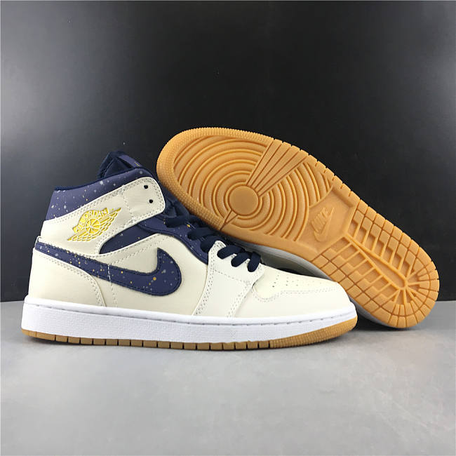 Air Jordan 1 Retro Mid Jeter AH6342-104 - 1