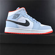 Air Jordan 1 Mid Half Blue Orange CU2802-400 - 6