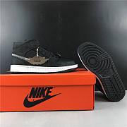 Air Jordan 1 Mid Black Silk CU2804-300 - 4