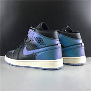 Air Jordan 1 Mid Iridescent Black (W) BQ6472-009 - 4