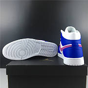 Air Jordan 1 Mid Hyper Royal Hyper Violet 554724-451 - 2