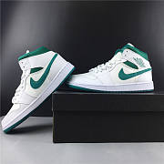 Air Jordan 1 Mid White Mystic Green CD6759-103 - 4