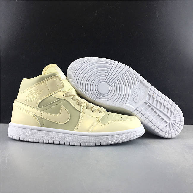 Air Jordan 1 Mid Goose Feather Yellow (W) CK6587-200 - 1