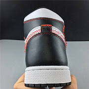 Air Jordan 1 Retro High Defiant White Black Gym Red CD6579-071 - 3