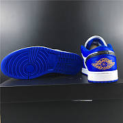 Air Jordan 1 Low Hyper Royal Orange Peel 553558-401 - 3