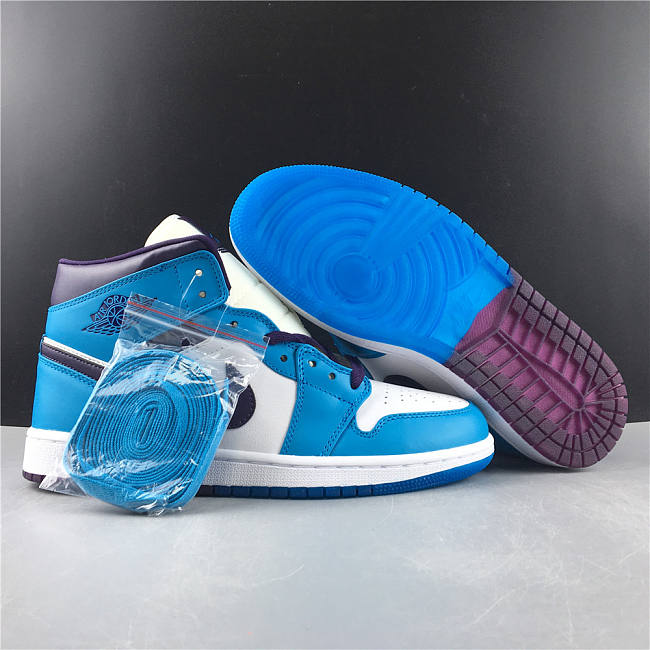 Air Jordan 1 Mid Hornets 554724-415 - 1