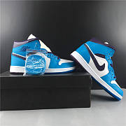 Air Jordan 1 Mid Hornets 554724-415 - 5