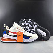 Nike Air Max 270 React Bauhaus White BLue Red AQ9087-105 - 2