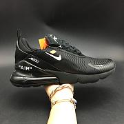 Nike Air Max 270 Black Noir Blanc AH8050-202  - 1