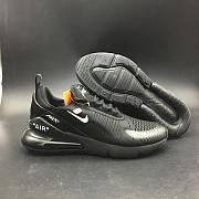 Nike Air Max 270 Black Noir Blanc AH8050-202  - 4