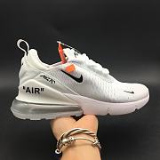 NIKE Air Max 270 W&B BLANC NOIR AH8050-100  - 1