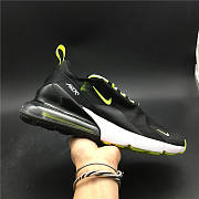 Nike AIR MAX 270 Black Fluorescent Green AQ8050-004 - 2