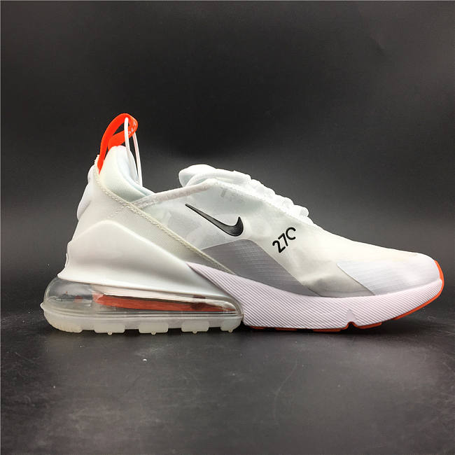 Nike AIR MAX 270 White Orange AQ8050-103 - 1