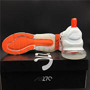 Nike AIR MAX 270 White Orange AQ8050-103 - 6