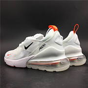 Nike AIR MAX 270 White Orange AQ8050-103 - 3