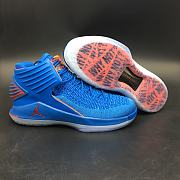 Air Jordan 32 Russ Sapphire Blue AH3348-400 - 3