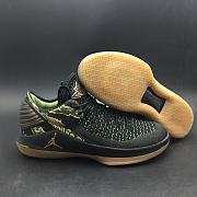 Air Jordan 32 Black Metallic Gold-Gum AH3347-021  - 4