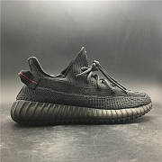 Adidas Yeezy Boost 350 V2 Black (Non - Reflective) - 1