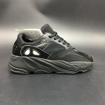 Adidas Yeezy Boost 700 Wave Runner Solid All Black B75576 ​ 